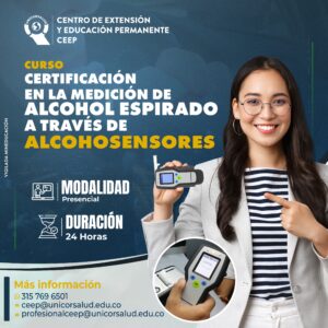 Pieza- Curso Medicion de Alcohol espirado atraves de alcohosensores 2024